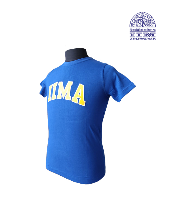 Round Neck Royal Blue With IIMA